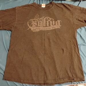 Saliva Band Music Short Sleeve Shirt Vintage Vtg Worn XL